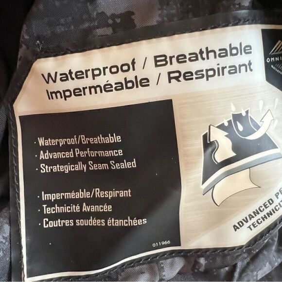 Columbia interchange core omni tech coat size large - Picture 5 of 6